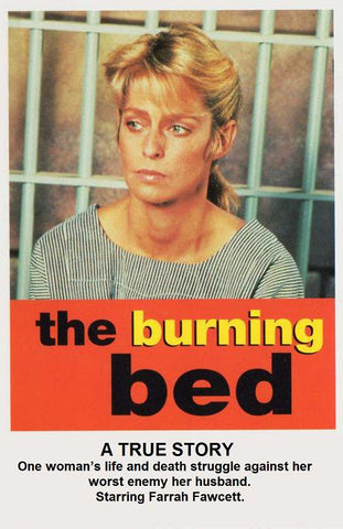 The Burning Bed (1984) - Farrah Fawcett  DVD