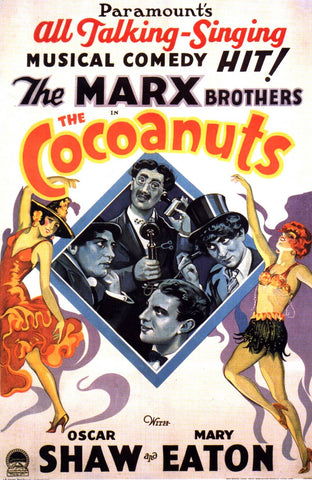 The Cocoanuts (1929) - Marx Brothers DVD  Colorized Version