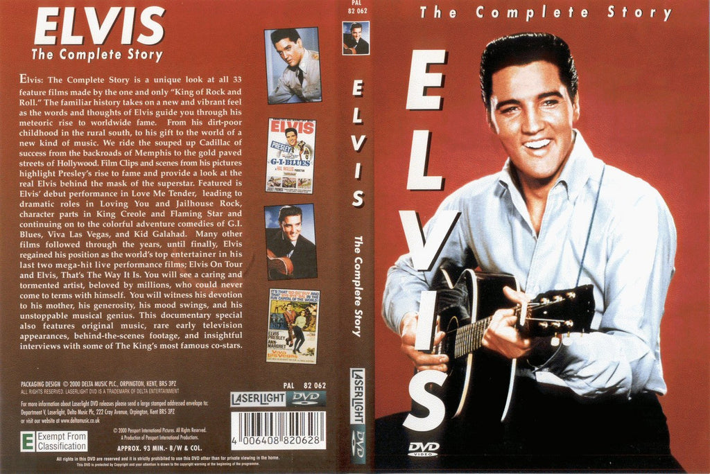 Elvis : The Complete Story  DVD