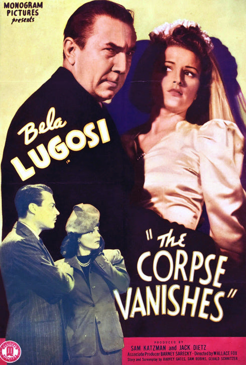 The Corpse Vanishes (1942) - Bela Lugosi  DVD  Colorized Version