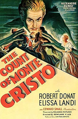 The Count Of Monte Christo (1934) - Robert Donat  Colorized Version  DVD