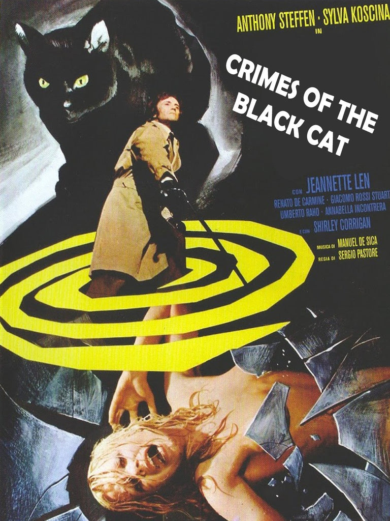 The Crimes of The Black Cat (1972) - Anthony Steffen  DVD