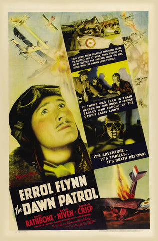 The Dawn Patrol (1938) - Errol Flynn  DVD  Colorized Version