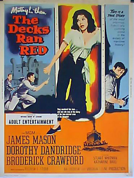 The Decks Ran Red (1958) - James Mason  DVD