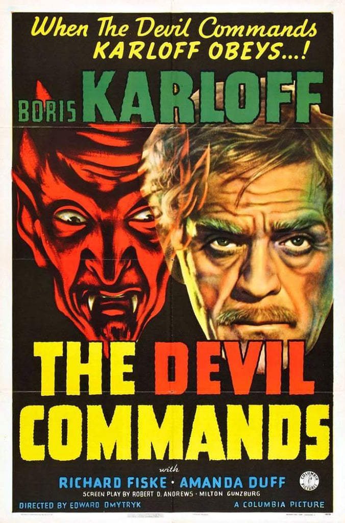 The Devil Commands (1941) - Boris Karloff  DVD