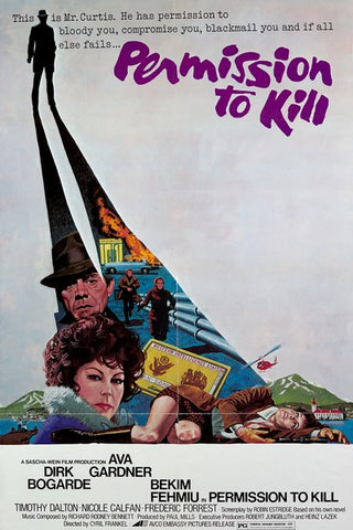 Permission To Kill (1975) - Dirk Bogarde  DVD
