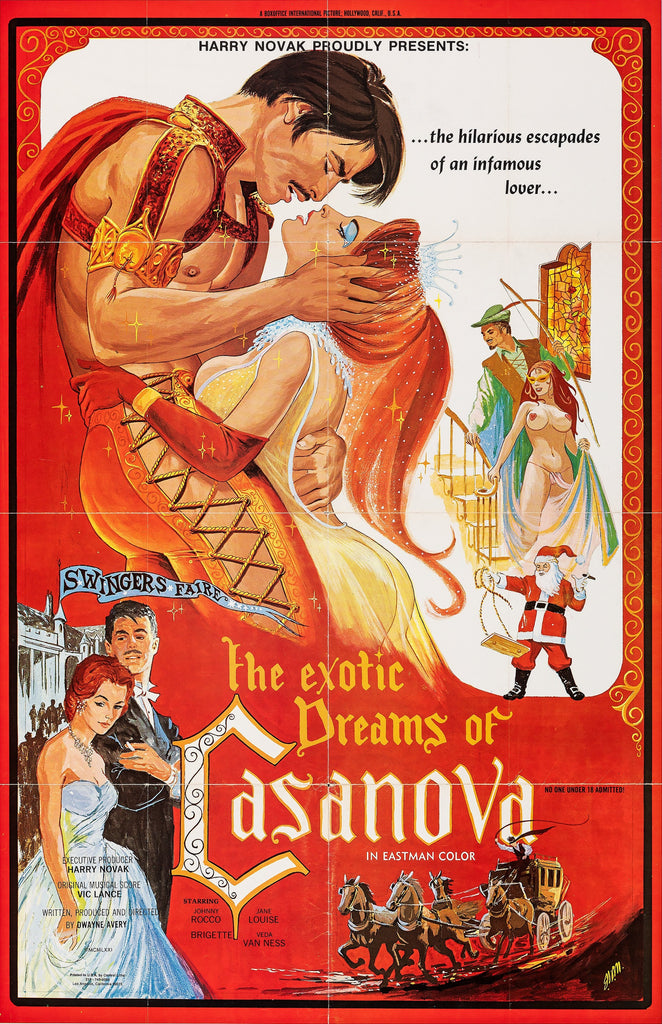 The Exotic Dreams Of Casanova (1971) - Terri Johnson  DVD