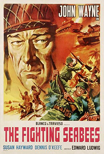 The Fighting Seabees (1944) - John Wayne  Colorized Version  DVD