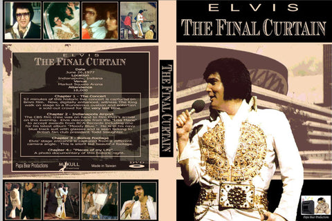 Elvis : The Final Curtain - Indianapolis 1977  DVD