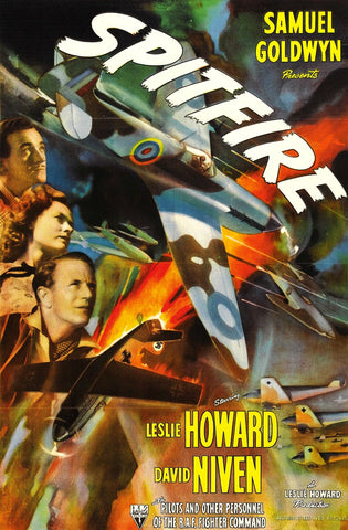 The First Of The Few AKA Spitfire (1942) - David Niven  Colorized Version