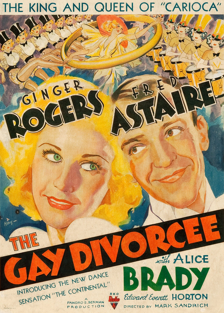The Gay Divorcee (1934) - Fred Astaire  Colorized Version  DVD