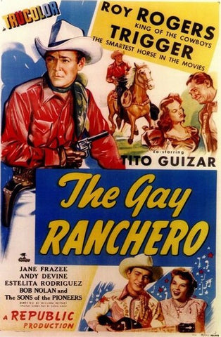 The Gay Ranchero (1948) - Roy Rogers  DVD