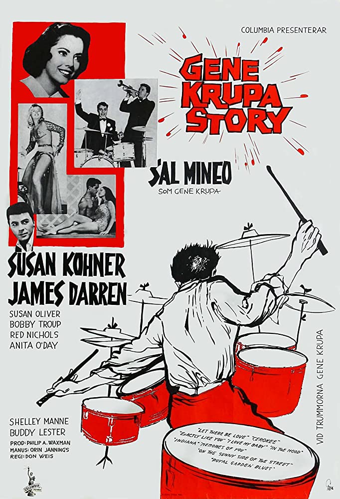 The Gene Krupa Story (1959) - Sal Mineo  DVD