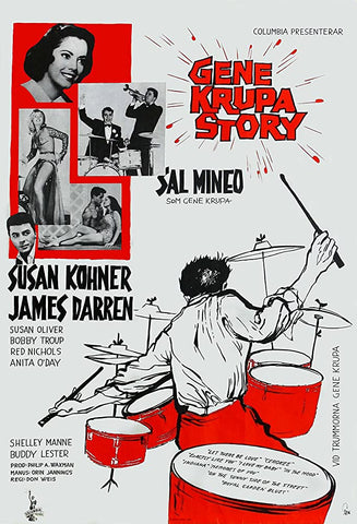 The Gene Krupa Story (1959) - Sal Mineo  DVD
