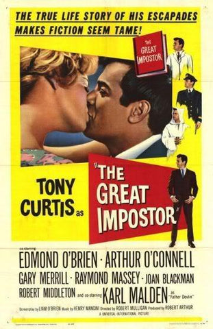 The Great Impostor (1960) - Tony Curtis  Colorized Version