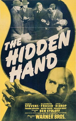 The Hidden Hand (1942) - Craig Stevens  Colorized Version  DVD