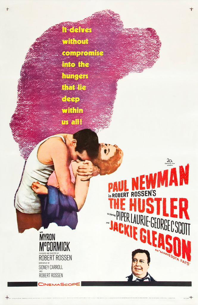 The Hustler (1961) - Paul Newman    Colorized Version  DVD