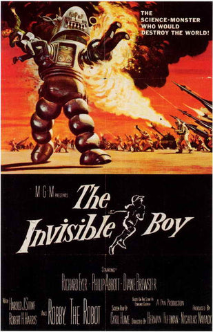 The Invisible Boy (1957) - Richard Eyer  DVD  Colorized Version