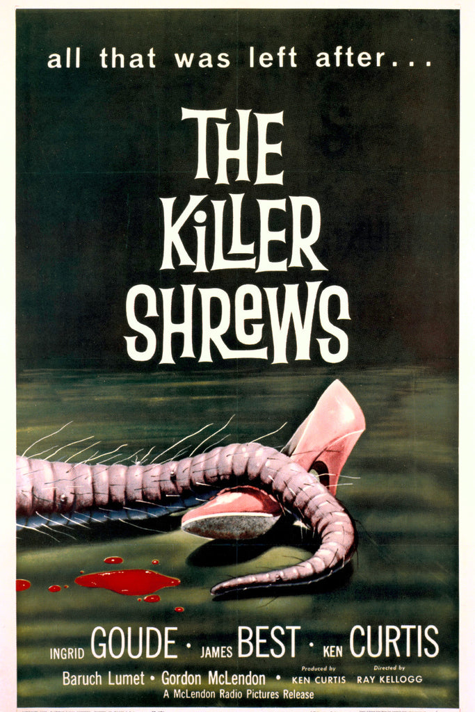 The Killer Shrews (1959) - James Best  DVD  Colorized Version