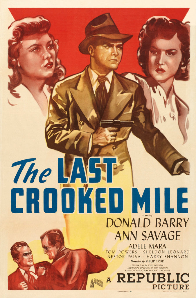 The Last Crooked Mile (1946) - Ann Savage  DVD