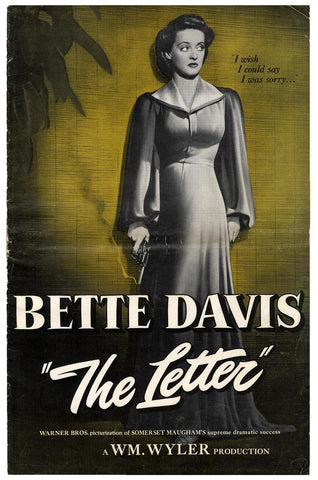 The Letter (1940) - Bette Davis  Colorized Version