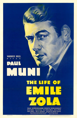 The Life Of Emile Zola (1937) - Paul Muni  Colorized Version