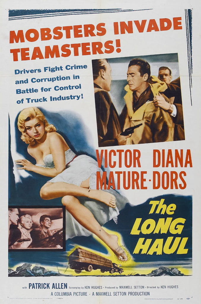 The Long Haul (1957) - Victor Mature   Colorized Version  DVD