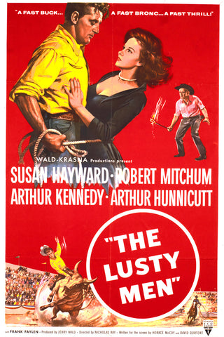 The Lusty Men (1952) - Robert Mitchum  Colorized Version  DVD