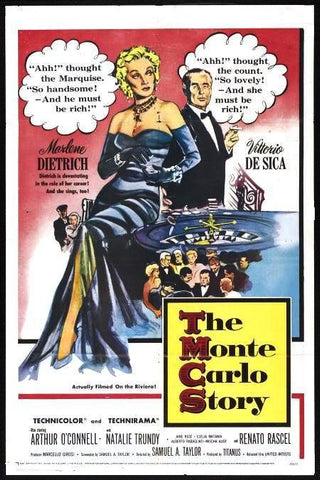 The Monte Carlo Story (1956) - Marlene Dietrich  DVD