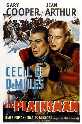 The Plainsman (1936) - Gary Cooper   Colorized Version  DVD