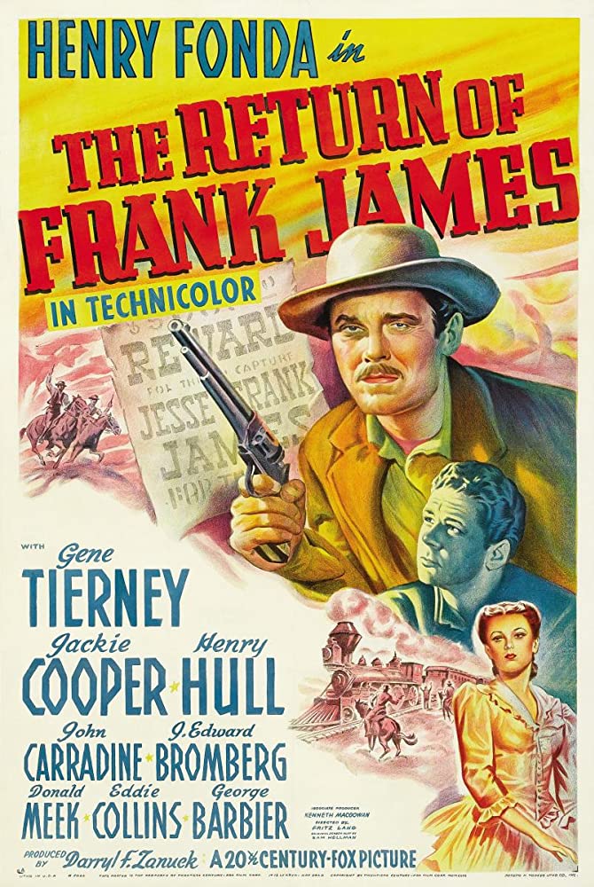 The Return Of Frank James (1940) - Henry Fonda  DVD