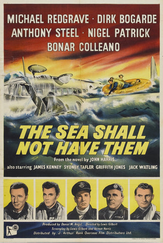 The Sea Shall Not Have Them (1954) - Michael Redgrave   Colorized Version  DVD
