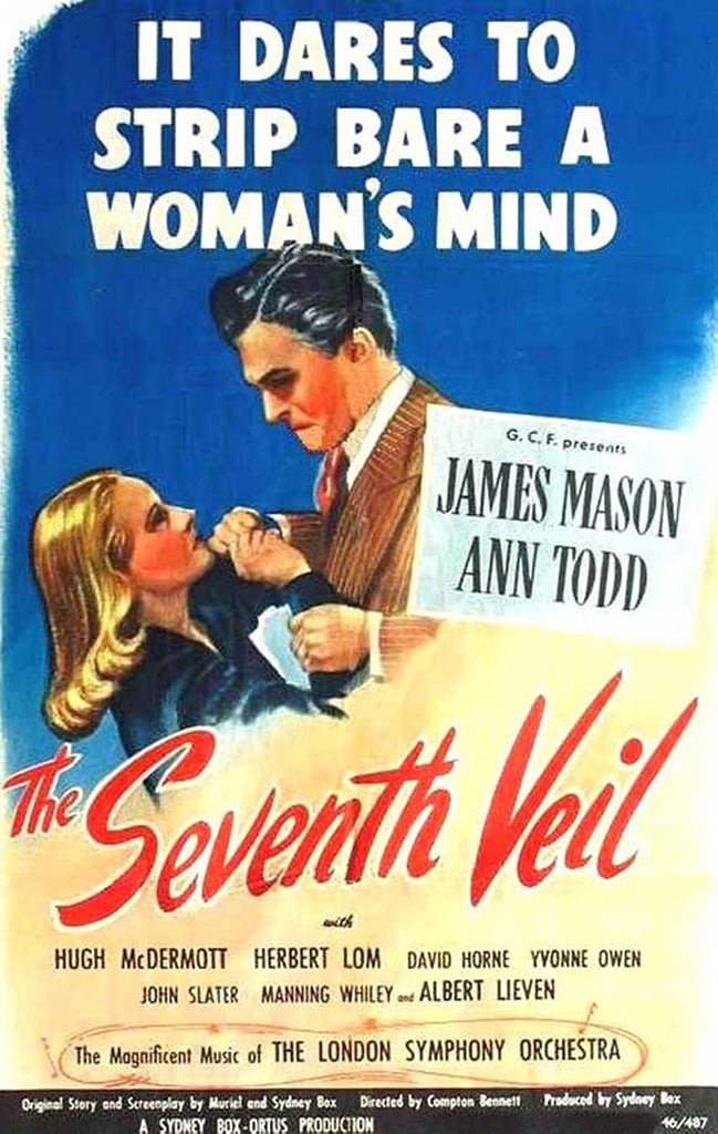 The Seventh Veil (1945) - James Mason DVD  Colorized Version