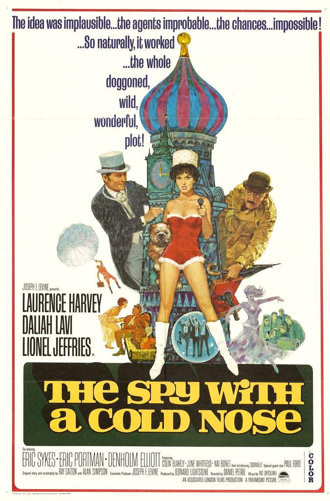 The Spy With A Cold Nose (1966) - Laurence Harvey  DVD