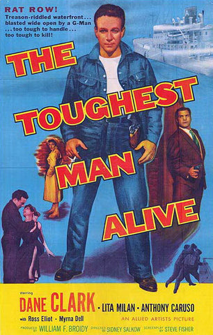The Toughest Man Alive (1955) - Dane Clark  DVD