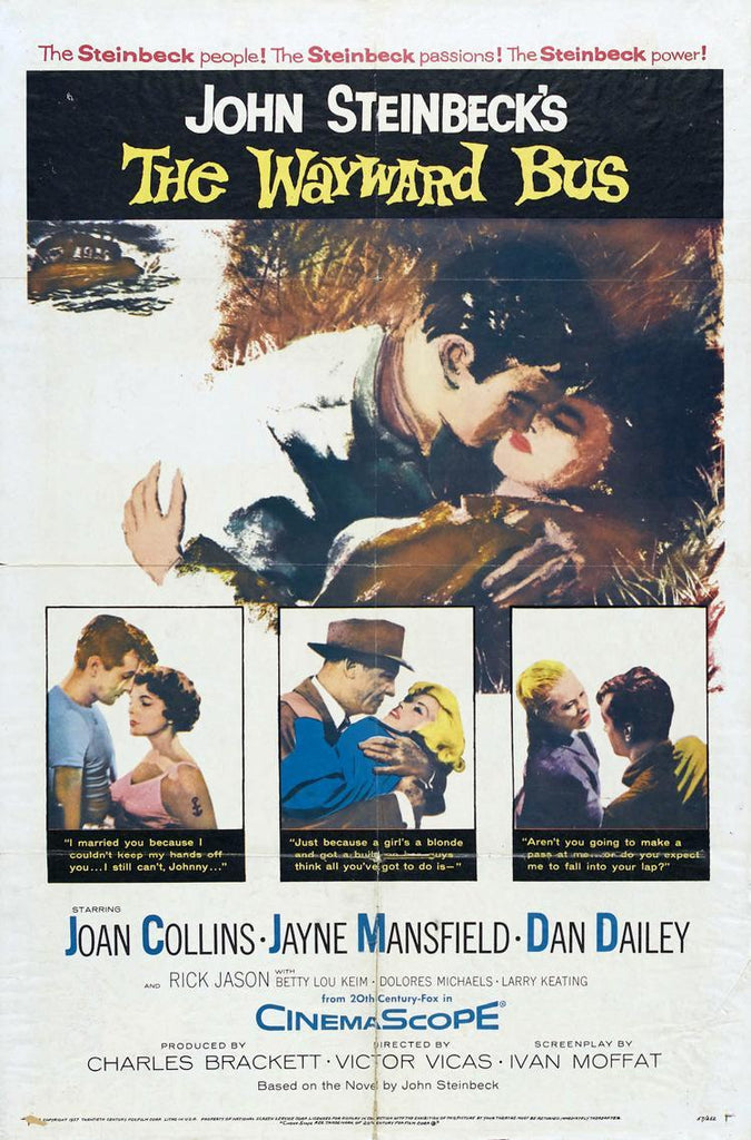 The Wayward Bus (1957) - Jayne Mansfield  DVD