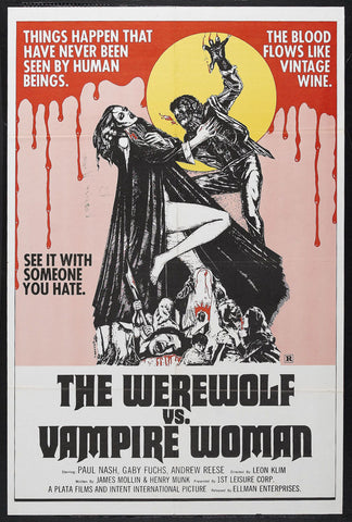 The Werewolf Versus the Vampire Woman (1971) - Paul Naschy  DVD