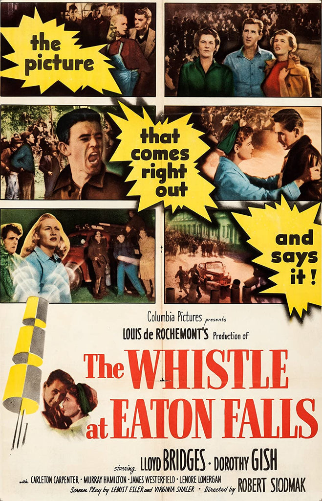 The Whistle At Eaton Falls (1951) - Lloyd Bridges  DVD