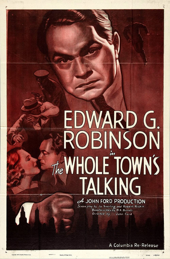 The Whole Town's Talking (1935) - Edward G. Robinson  DVD