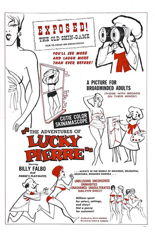 The Adventures Of Lucky Pierre (1961) - Herschell Gordon Lewis  DVD