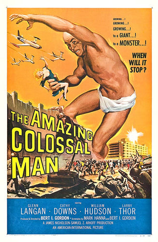 The Amazing Colossal Man (1957) - Glenn Langan  Colorized Version