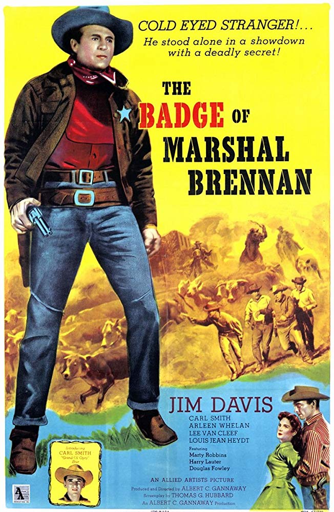 The Badge Of Marshall Brennan (1957) - Jim Davis  DVD