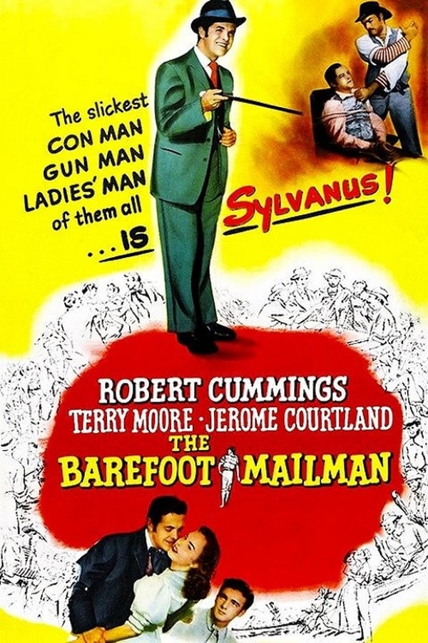 The Barefoot Mailman (1951) - Robert Cummings  DVD