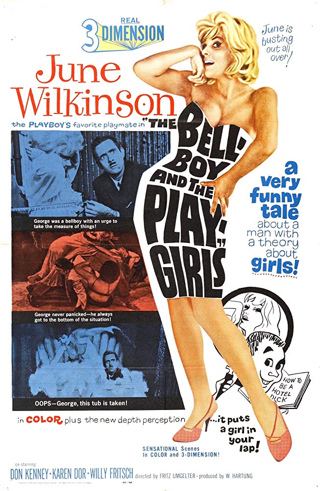 The Bellboy And The Playgirls (1962) - June Wilkinson  DVD