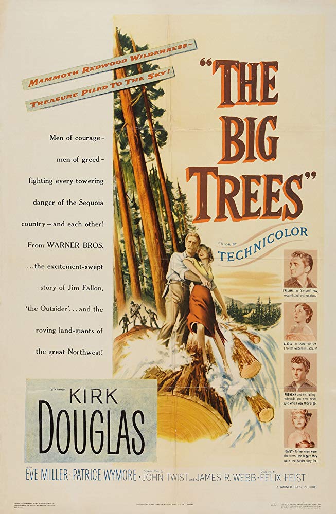 The Big Trees (1952) - Kirk Douglas  DVD
