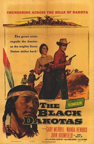 The Black Dakotas (1954) - Gary Merrill  DVD