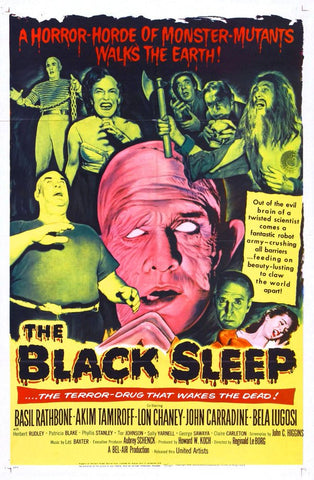 The Black Sleep (1956) - Basil Rathbone  DVD