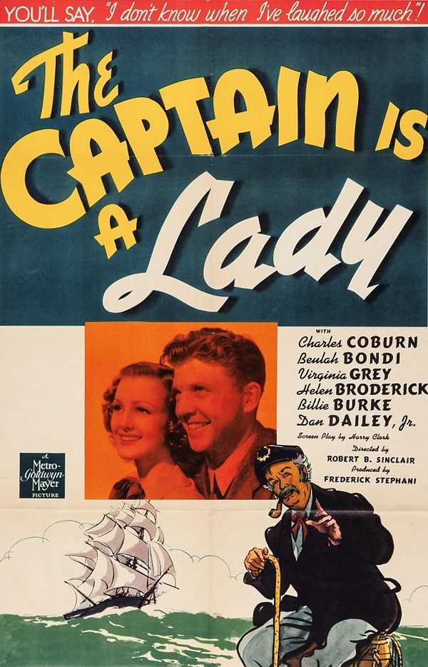 The Captain Is A Lady (1940) - Charles Coburn  DVD