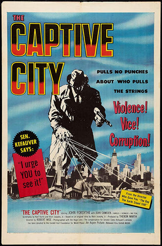 The Captive City (1952) - John Forsythe  DVD