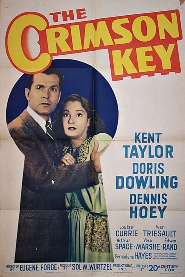 The Crimson Key (1947) - Kent Taylor  DVD